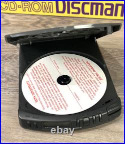 Sony PRD-650MC CD-ROM Discman MacIntosh Compatible for PowerBook Quad Speed NIOB