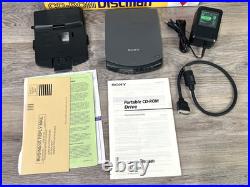 Sony PRD-650MC CD-ROM Discman MacIntosh Compatible for PowerBook Quad Speed NIOB