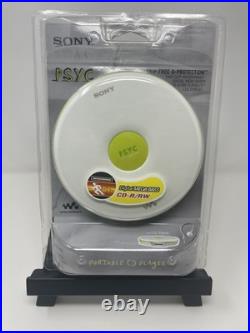 Sony PSYC CD Walkman Portable CD Player White D-EJ010 New Factory Sealed CD-R/RW