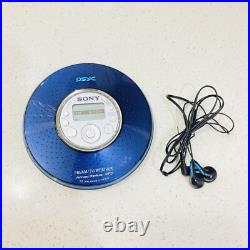 Sony PSYC D-NF420 Atrac3Plus CD MP3 Walkman AM FM Radio Headphone with Case Logic