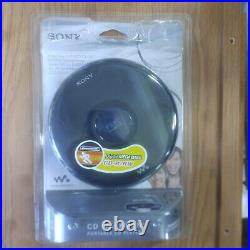 Sony PSYC Walkman Portable CD Player Black D-EJ010 New Sealed