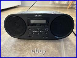 Sony Portable Bluetooth Digital Turner AM/FM CD Player Mega Bass