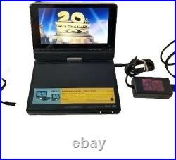 Sony Portable CD/DVD Player DVP-FX810 Swivel Screen All Cables Tested Working