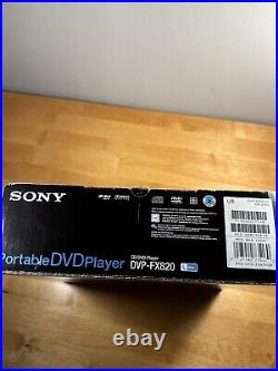 Sony Portable CD/DVD Player DVP-FX820 8-in Swivel Action Widescreen LCD