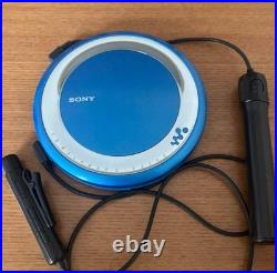 Sony Portable CD Player D-EJ700? @Blue with Headphones Verified & Clean