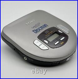 Sony Portable CD Player Walkman D-365 Vintage Audio Tested