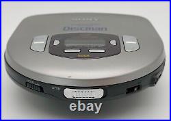 Sony Portable CD Player Walkman D-365 Vintage Audio Tested