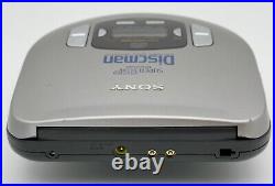 Sony Portable CD Player Walkman D-365 Vintage Audio Tested