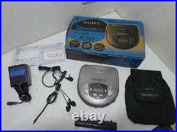 Sony Portable CD Player Walkman D-365 Vintage Audio With box No 2 Free Shipping