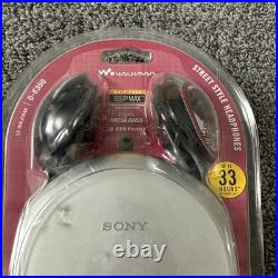 Sony Portable CD Player Walkman D-E350 New ESP MAX CD-R/RW playback