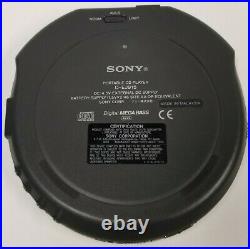 Sony Portable CD Player Walkman G-Protection D-EJ915 with AC adapter TESTED