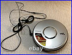 Sony Portable CD Walkman D-EJ011 Silver