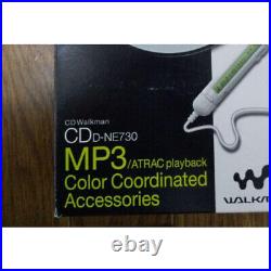 Sony Portable CD Walkman SONY D-NE730(S) Playback Confirmation limited From JPN