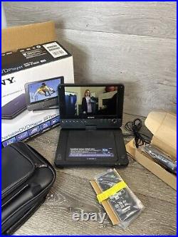 Sony Portable DVD Player DVP-FX811 8 Widescreen LCD High Resolution with Bag
