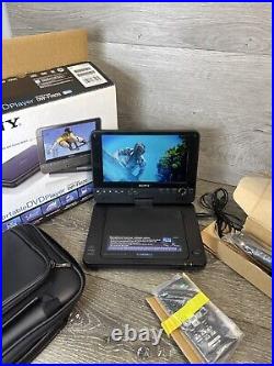 Sony Portable DVD Player DVP-FX811 8 Widescreen LCD High Resolution with Bag