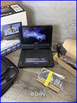 Sony Portable DVD Player DVP-FX811 8 Widescreen LCD High Resolution with Bag
