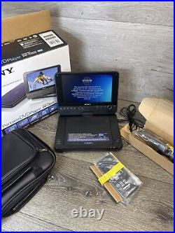 Sony Portable DVD Player DVP-FX811 8 Widescreen LCD High Resolution with Bag