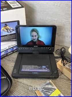Sony Portable DVD Player DVP-FX811 8 Widescreen LCD High Resolution with Bag