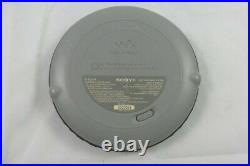 Sony Portable Walkman CD Player Silver VGC (D-EJ011)