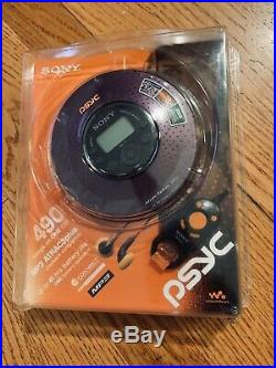 Sony Psyc D-NE320 Atrac3/MP3 CD Walkman Portable CD/MP3 player New Sealed