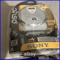 Sony Psyc D-NF300 CD Walkman Gray Atrac3 Plus MP3 TV/Weather/FM/AM Sonic Stage