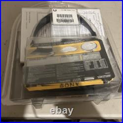 Sony Psyc D-NF300 CD Walkman Gray Atrac3 Plus MP3 TV/Weather/FM/AM Sonic Stage