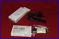 Sony RM-DM2 Wired Remote For D-15 D-25 D-25s D-88 D-555 D-303 D-35 D-9 D-90 NEW