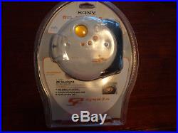 Sony S2 Sports Portable CD Walkman D-SJ301 New Old Stock