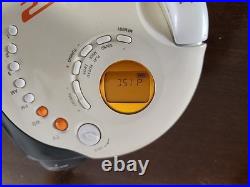 Sony S2 Sports Walkman Portable CD Player Weather/AM/FM Radio Preowned Tested