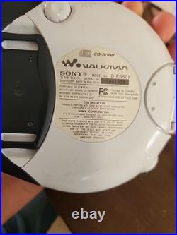 Sony S2 Sports Walkman Portable CD Player Weather/AM/FM Radio Preowned Tested