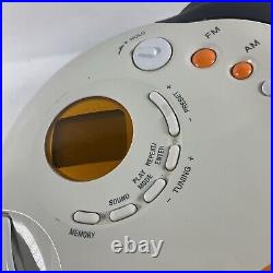 Sony S2 Sports Walkman Portable CD Player Weather/AM/FM Radio VGC (D-FS601)