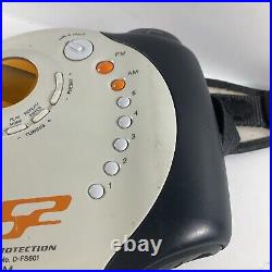 Sony S2 Sports Walkman Portable CD Player Weather/AM/FM Radio VGC (D-FS601)