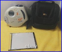 Sony S2 Walkman D-CS901 Portable CD Player CD-R/RW. G-Protection MP3