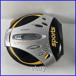 Sony SPORTS CD Walkman D-SJ15 Tested On The Way Gc