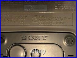 Sony Sports Discman CD Player ESP Yellow & Gray (D-421SP) No Headphones