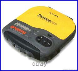 Sony Sports Discman CD Player ESP YellowithGray (D-421SP)