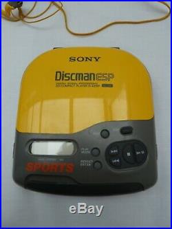 Sony Sports Discman ESP D-421SP CD Compact Player in Box