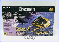 Sony Sports ESP2 Discman D-ES52CK Compact Portable Disc Player with Car Kit