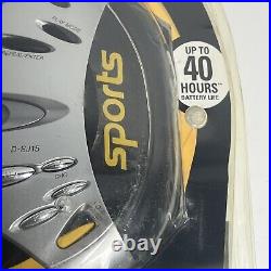 Sony Sports Walkman CD Player D-SJ15 New Old Stock. Still Sealed. Never Used