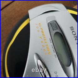 Sony Sports Walkman Portable CD Player D-SJ15 mdr-w014 headphones