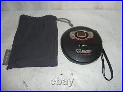 Sony True Car CD Walkman Portable CD Player VGC (D-MJ95)
