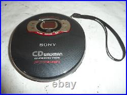 Sony True Car CD Walkman Portable CD Player VGC (D-MJ95)