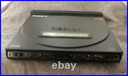 Sony Vintage Compact Disc Compact Player D-J50 Working Conditions Used