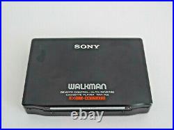 Sony WM-702 Walkman aus Metall mit viel Zubehör, optisch top / DEFEKT
