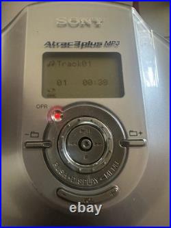 Sony Walkman Atrac 3 Plus MP3 Portable CD Player Silver (D-NE500) Bin 5