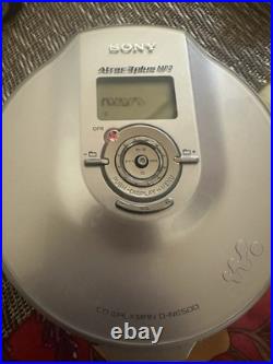 Sony Walkman Atrac 3 Plus MP3 Portable CD Player Silver (D-NE500) Bin 5