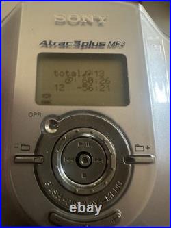 Sony Walkman Atrac 3 Plus MP3 Portable CD Player Silver (D-NE500) Bin 5