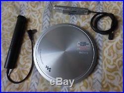 Sony Walkman CD Player D-EJ955 with Remote & External Battery Supply. VGC
