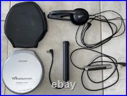 Sony Walkman CD Player D-ej925 With Accessories Tested Working