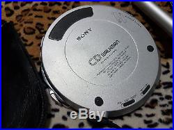 Sony Walkman CD Portable Player D-e-j01 Sliding Loader
